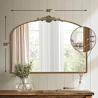 arch mirror vanity arch bathroom mirror,arch bathroom mirror of of Antique Arch Bathroom Mirror Collection in brass finish with 30*40